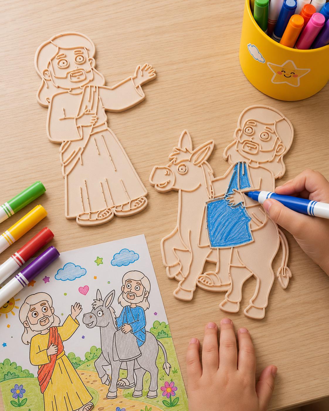 Coloring Bible Figures