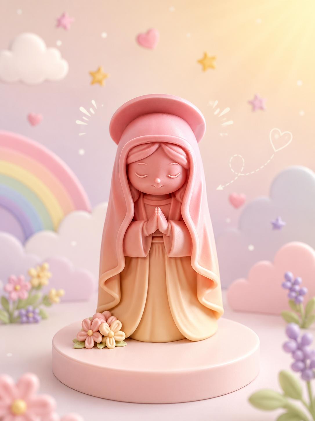 Our Lady (Chibi Soft Pink)